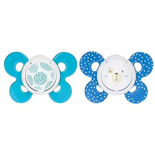 Chicco PhysioForma Comfort, Chupete 6-16 Meses, 2 Piezas