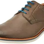 Clarks Atticus Ltlace, Oxford Hombre, Piel de Piedra