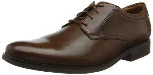 Clarks Becken Lace, Zapatos de Cordones Brogue Hombre