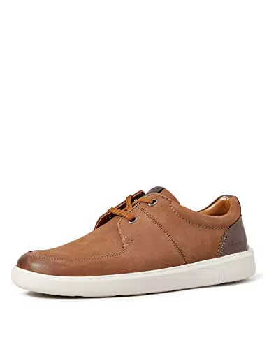 Clarks Cambro Lace, Zapatillas Hombre, Tan Nubuck