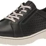 Clarks Caroline Ella, Zapatillas Mujer, Black Leather