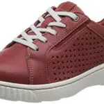Clarks Caroline Ella, Zapatillas Mujer, Cherry Red