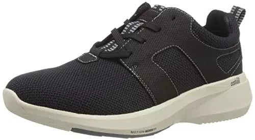 Clarks Lehman Tie, Zapatillas Hombre, Negro