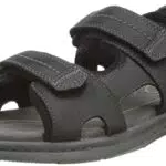 Clarks Walkford Walk, Sandalia Hombre, Negro