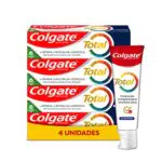 Colgate Total Blanqueador, Pasta de dientes blanqueante con Ingredientes Antibacterianos