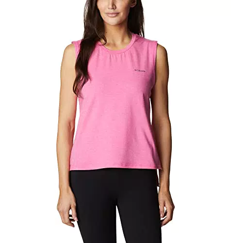 Columbia Mujer Camiseta de Tirantes, Sun Trek