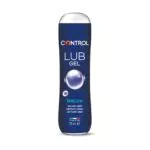 Control Lub Nature - Gel Lubricante Natural Sin Aroma - 75 mililitros - Base acuosa - Compatible con Preservativo - Hipoalergénico - Sin azúcar - No mancha - Color Transparente