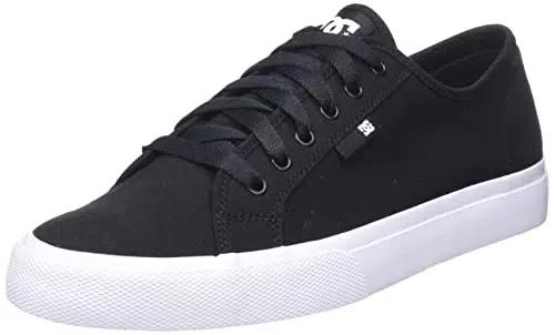 DC Shoes - ADYS300591, Zapatillas para Hombre, Negro / Blanco