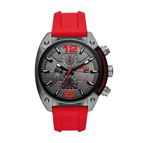 Diesel Reloj para hombre Overflow, movimiento cronógrafo de cuarzo