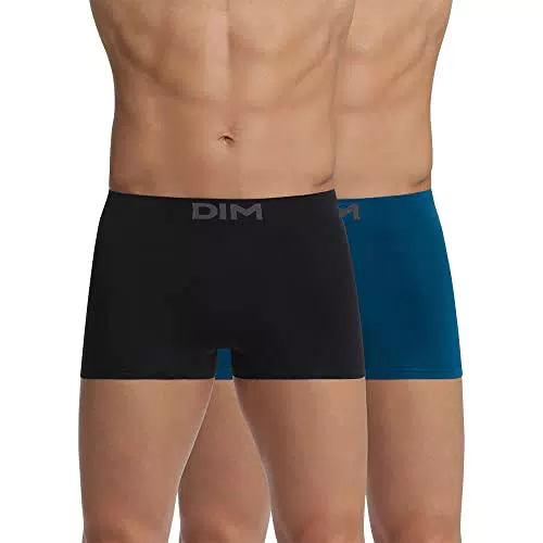 Dim Pack Calzoncillos Tipo Bóxer Sin Costuras Micro Hombre x2 Multicolor 4