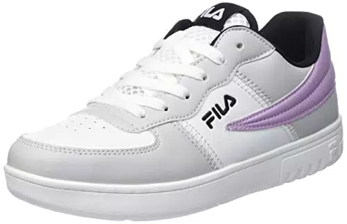 Fila Noclaf Low Wmn, Zapatillas Mujer, White Fair Orchid