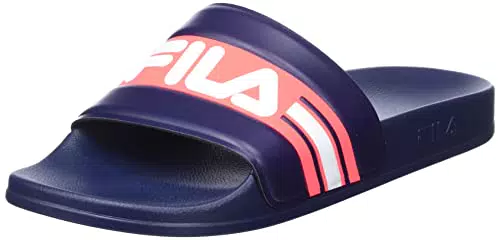 FILA Oceano Slipper Wmn, Mocasín Mujer, Navy Fiery Coral