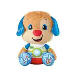 Fisher-Price Ríe y Aprende Perrito grande de juguete con sonidos