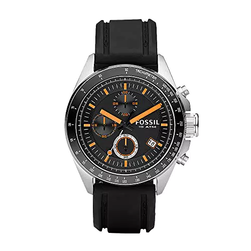 Fossil Reloj para hombre Decker, movimiento cronógrafo de cuarzo