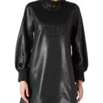 G-Star RAW Ruffle Neck Embro Kleid, Vestido para Mujer