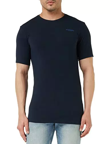 G-STAR RAW Slim Base T-shirt, Camisetas para Hombre