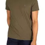 GANT Original SS T-Shirt Camiseta, Racing Green, M para Hombre