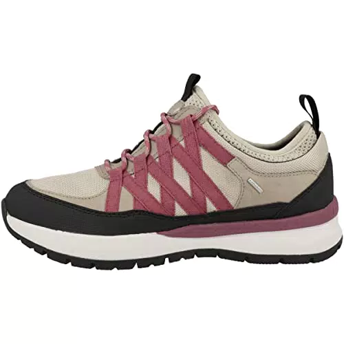 Geox D Braies B ABX, Zapatillas Mujer, Lt Taupe Black