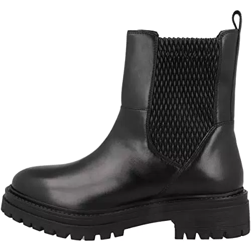 Geox D Iridea D, Botines para Mujer, Negro