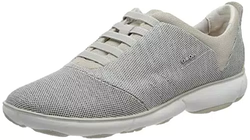 Geox D Nebula, Zapatillas Mujer, Color Gris