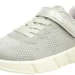 Geox J Aril Girl D, Sneakers Niñas, Multicolor Silver Lilac