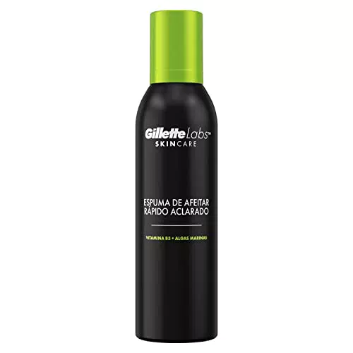 Gillette Labs Espuma de Afeitar Ligera de Rápido Aclarado para Hombre
