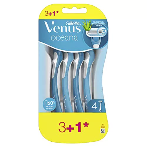 Gillette Venus Oceana Maquinilla de Afeitar Desechables Mujer