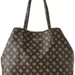 Guess - Vikky, Bolsos totes Mujer, Marrón, 18x31x39.5 cm