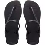 Havaianas Flash Urban, Sandalias Mujer, Negro