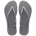Havaianas Sunny II, Sandalias Mujer, Steel Grey