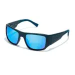 HAWKERS · Gafas de sol 360 para hombre y mujer. · CARBON GREY · BLUE