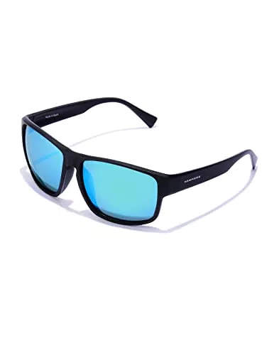 HAWKERS Faster Gafas, Esmeralda polarizada cruda, negra