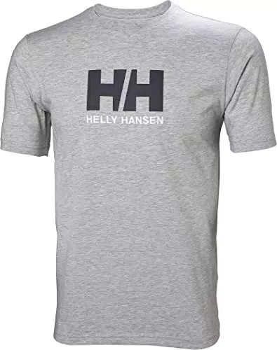 Helly Hansen HH Logo T-Shirt Bohemio Hombre, Gris, M