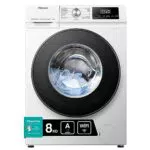 Hisense WFQA8014EVJMW - Lavadora con Vapor, Conectividad Wifi