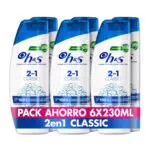 H&S Champú Y Acondicionador Anticaspa 2in1 Classic