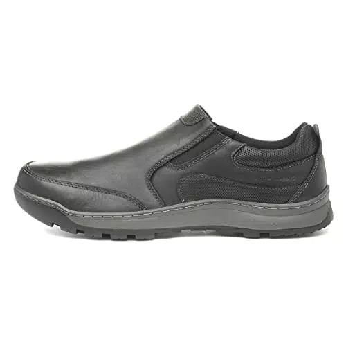 Hush Puppies Jasper Slip on, Mocasines Hombre, Negro