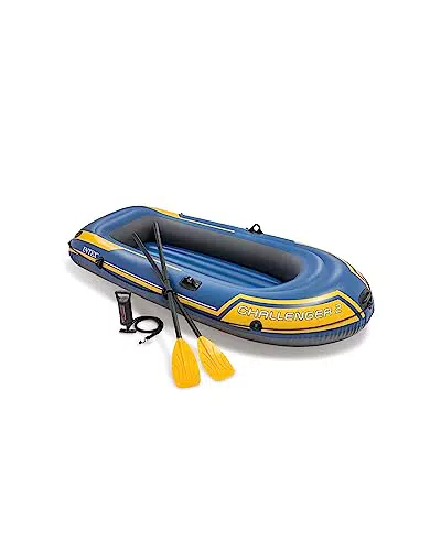 Intex 68367NP - Barca hinchable Challenger 2 con remos 236 x 114 x 41 cm