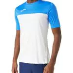 Joma Winner Camisetas Equip. M/C, Hombre, Blanco Royal