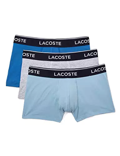 Lacoste 5H3389 Baúl de Ropa Interior, Vaporous/Overview-Silver