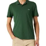 Lacoste Dh0783 Camisa de Polo, Verde, S para Hombre