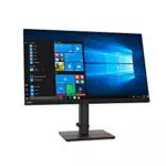 Lenovo ThinkVision T32p-20 31.5 UHD IPS Monitor 4 ms USB Type-C + HDMI 2.0 + DP 1.2 3 lados sin bordes Regulable en altura Rotacion vertical en la peana - Negro