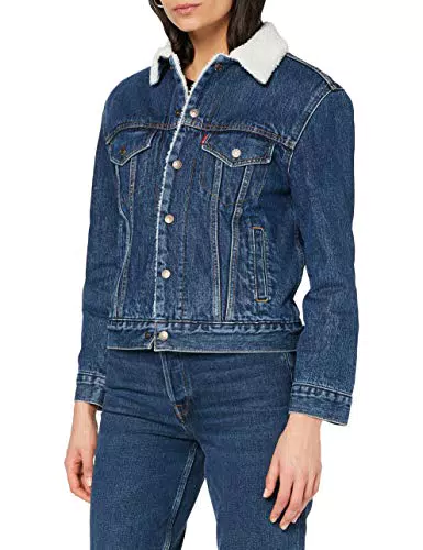 Levi's Exbf Sherpa Trucker Rough and Tumble Chaqueta Vaquera