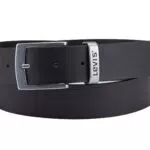 Levi's Hebron Cinturón, Negro, 90 para Hombre