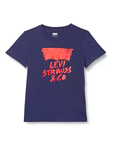 Levi's LVB SKETCHED LOGO TEE SHIRT EF703, Camiseta para Niños