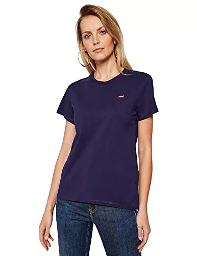 Levi's Perfect Tee, Camiseta para Mujer, See Captain Blue