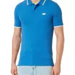 Levi's Slim Housemark Polo, Camisa, Hombre, Deja Vu Blue