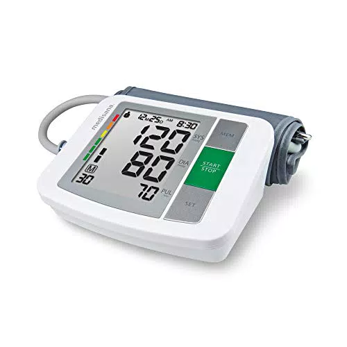 medisana BU 510 Tensiómetro de brazo, medición precisa de la presión arterial y el pulso con función de memoria