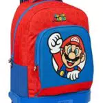 MOCHILA GDE. C/RUEDAS COMPACT EXTRAIBLE SUPER MARIO
