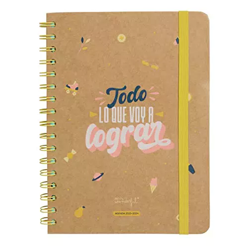 Mr. Wonderful, Agenda Wonder 2023-2024 Semanal, Todo lo que voy a lograr