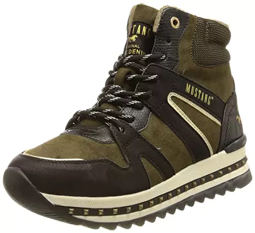 mustang 1347-505, Zapatillas Mujer, Militar